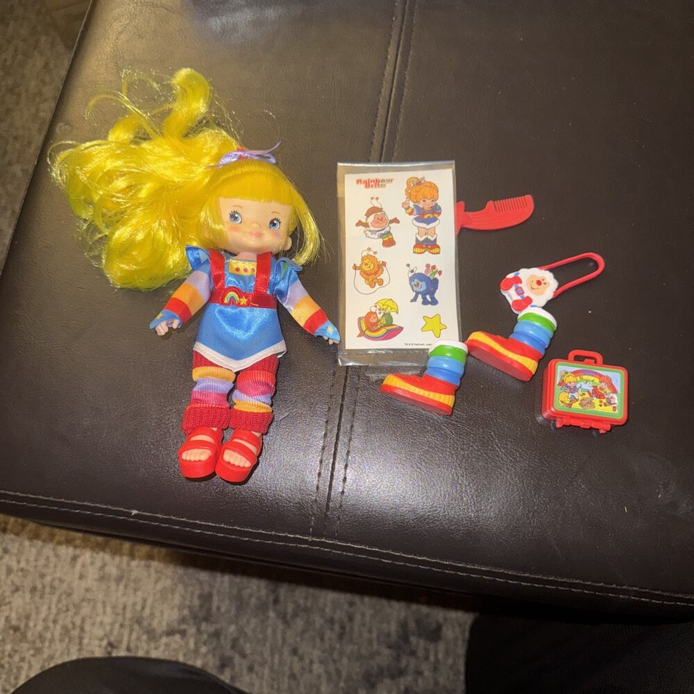 The Loyal Subjects Rainbow Brite 5.5-inch Poseable Fashion Doll With accessories